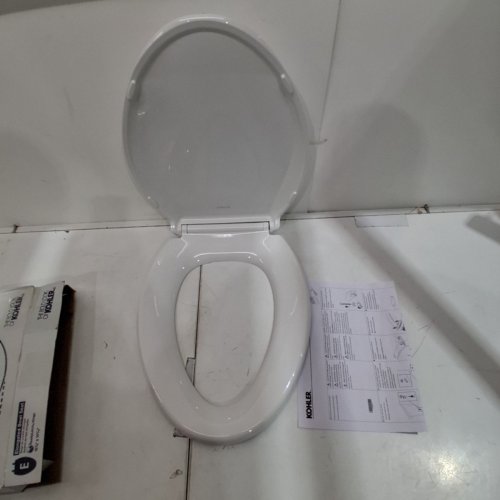 CACHET NIGHTLIGHT READY LATCH QUIET CLOSE ELONGATED TOILET SEAT - FITS BOWLS 18 5/8" - WHITE (MODEL:75796-RL-0) image 3