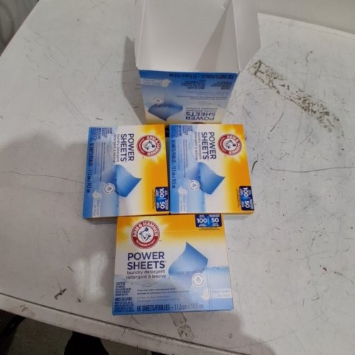 150PK ARM & HAMMER LAUNDRY DETERGENT POWER SHEETS - FRESH LINEN (MODEL: 2001879 ) image 3