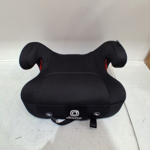 DIONO SOLANA 2 LATCH BACKLESS BOOSTER CAR SEAT WITH CUPHOLDERS AND REMOVABLE WASHABLE COVER - FOR KIDS 40-120LBS - CHARCOAL BLACK (MODEL: 32100-NA-01) image 3