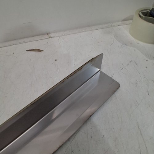 6PC METAL PEAK GUTTERS FLASHING ANGLE - 4FT - STAINLESS STEEL image 4