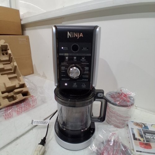 NINJA CREAMI DELUXE XL 11-IN-1 ICE CREAM & FROZEN TREAT MAKER - MAKE ICE CREAM, SORBET, GELATO, SLUSHIES, FROZEN DRINKS & MORE - SILVER (MODEL: NC501C) image 2