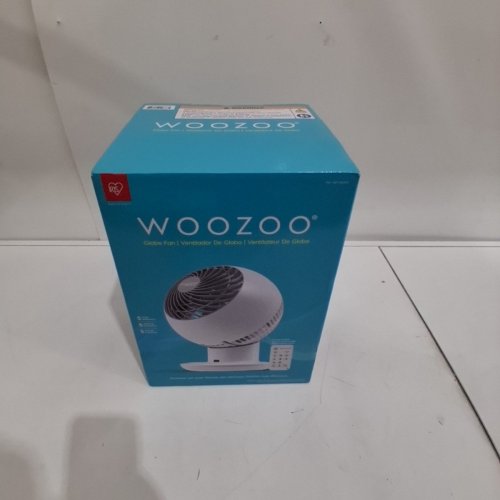 IRIS WOOZOO 5-SPEED OSCILLATING GLOBE FAN - 82FT RANGE - WHITE (MODEL: PCF-SC15T-CT/2354207) image 2