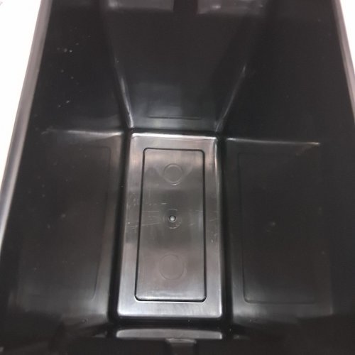 SIMPLEHUMAN 10L STAINLESS STEEL BATHROOM SLIM PROFILE TRASH CAN image 3