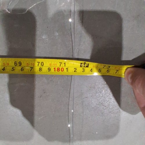 RECTANGULAR PVC PLASTIC DINING AND WORK DESK TABLE COVER PROTECTOR - 40" X 62" - CLEAR (MODEL: F085-15T1022030) image 3