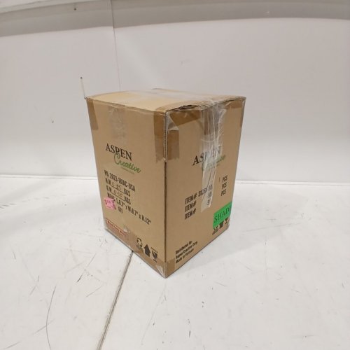 ASPEN CREATIVE 8" X 11" CYLINDER LAMPSHADE, WHITE (MODEL: 31261-90) image 3