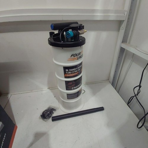 FOUR UNCLES MANUAL FLUID EXTRACTOR PUMP - 6.5L - WHITE/BLACK image 2
