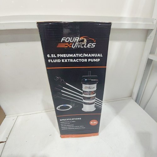 FOUR UNCLES MANUAL FLUID EXTRACTOR PUMP - 6.5L - WHITE/BLACK image 4