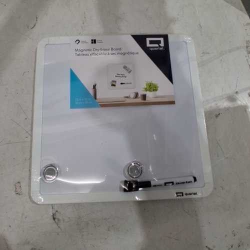 QUARTET MAGNETIC DRY-ERASE BOARD - 12" X 12" - WHITE image 2