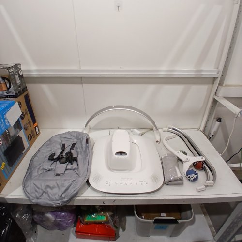 UPPABABY MAMAROO SMART SWING - 5 MOTIONS, 5 SPEEDS, 4 SOUNDS WITH MOTIONSYNC TECHNOLOGY AND BLUETOOTH - 36" - STELLA GREY (MODEL: 2001-MRO-NA-STL) image 3