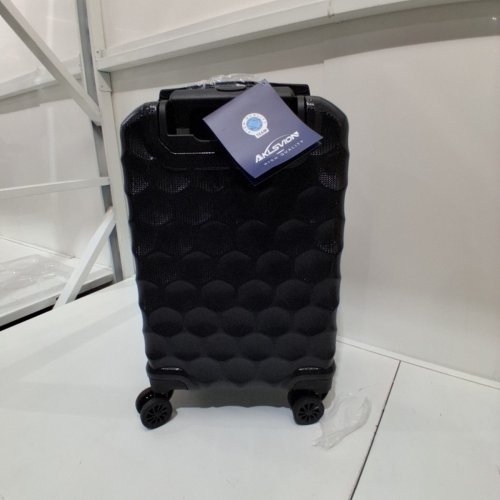 AKLSVION HARDSIDE SUITCASE -20" - BLACK (ITEM: AK-10-20") image 4