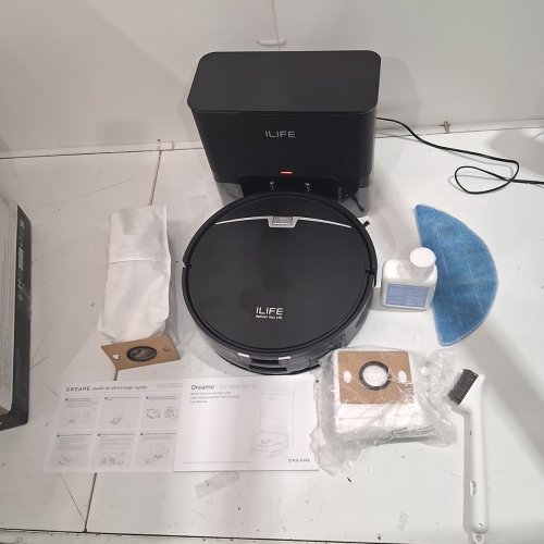 ILIFE ROBOT VACUUM & MOP WITH SELF CHARGING - WIFI/APP/VOICE CONNECT, 3000PA - BLACK (MODEL: V9 PRO) image 3