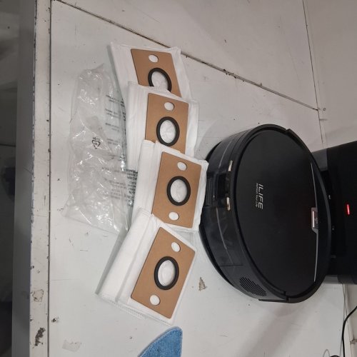 ILIFE ROBOT VACUUM & MOP WITH SELF CHARGING - WIFI/APP/VOICE CONNECT, 3000PA - BLACK (MODEL: V9 PRO) image 5