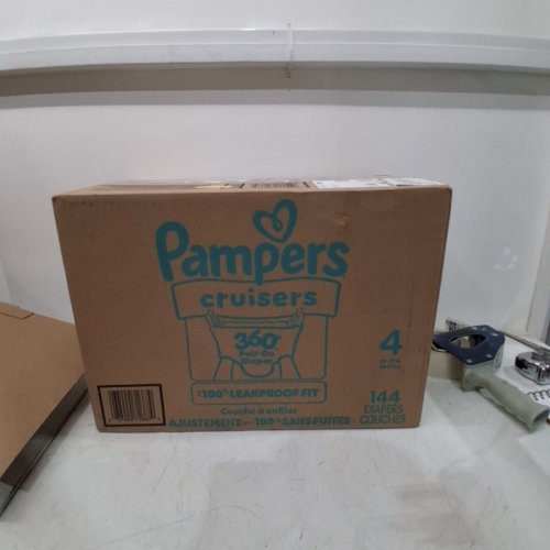 144PK PAMPERS CRUISERS 360° WITH STRETCHY WAISTBAND - SIZE 4 image 2