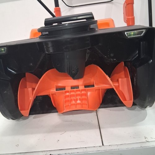 VOLTASK CORDLESS ELECTRIC BRUSHLESS SNOW BLOWER WITH BATTERIES - 20" CLEARING PATH - BLACK/ORANGE (MODEL: CSB001-200) image 6