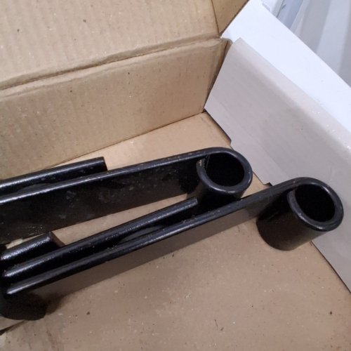 2PK BLACK RAT REAR HEAVY DUTY LEAF SPRINGS FOR GOLF CARTS - FOR CLUB CAR DS - BLACK (MODEL: SPN-1008A) image 4