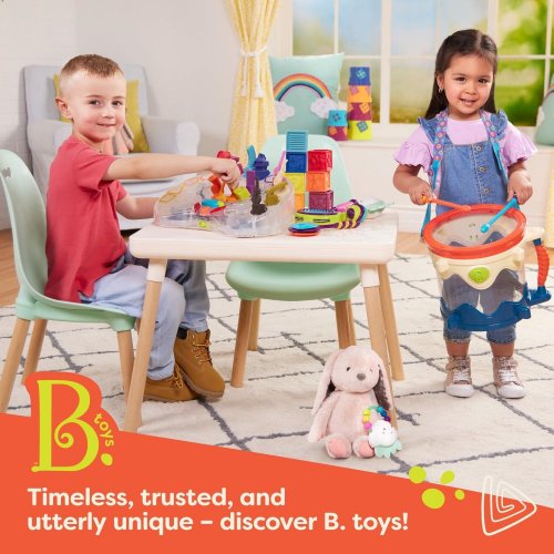16PC B. TOYS SENSORY STEPPING BALANCE BEAMS & STONES - MULTICOLOR image 5