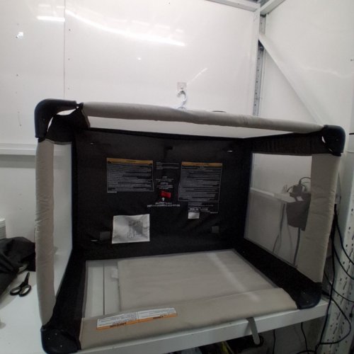 GRACO PACK N' PLAY PLAYARD PORTABLE FOLDABLE PLAYPEN - OAKLEY BLACK/WHITE (MODEL: 2084226) image 2