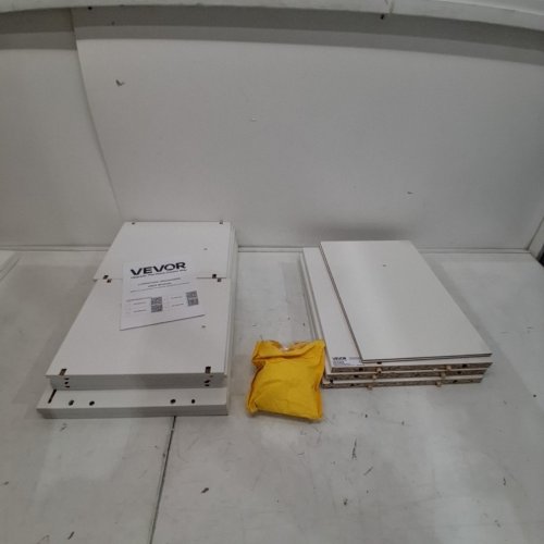 LITERATURE ORGANIZER WITH ADJUSTABLE SHELVES - WHITE (MODEL: ZD-26WJG07) image 2
