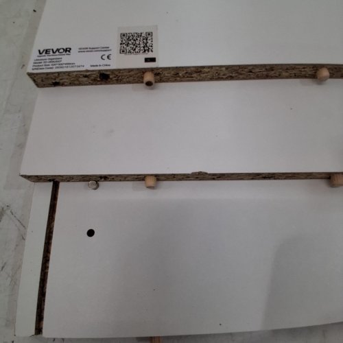 LITERATURE ORGANIZER WITH ADJUSTABLE SHELVES - WHITE (MODEL: ZD-26WJG07) image 5