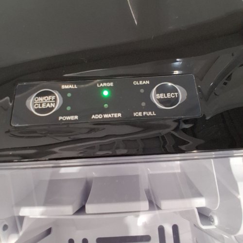SWEETCRISPY COUNTERTOP ICE MAKER - 26LB - BLACK (MODEL: ZBJ-PP10A-BK) image 2