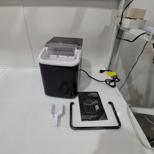 SWEETCRISPY COUNTERTOP ICE MAKER - 26LB - BLACK (MODEL: ZBJ-PP10A-BK) image 3