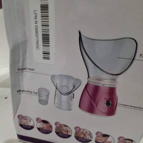 OSENJIE PROFESSIONAL FACIAL MASK STEAMER - PINK (MODEL: BY1078) image 4