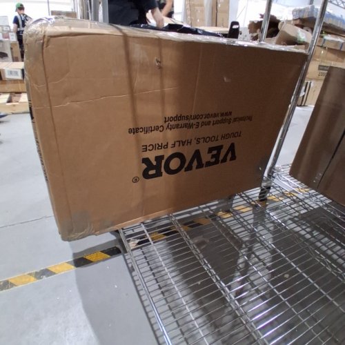 3-SHELF COMMERCIAL JANITORIAL CLEANING CART - 200LBS CAPACITY - 47" X 20"X 38.6" - BLACK (MODEL: D-011B-1) image 5