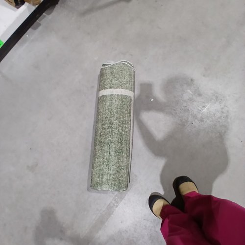 GARVEE MODERN SCALLOPED NEUTRAL AREA RUG - 5FT X 7FT - GREEN image 3