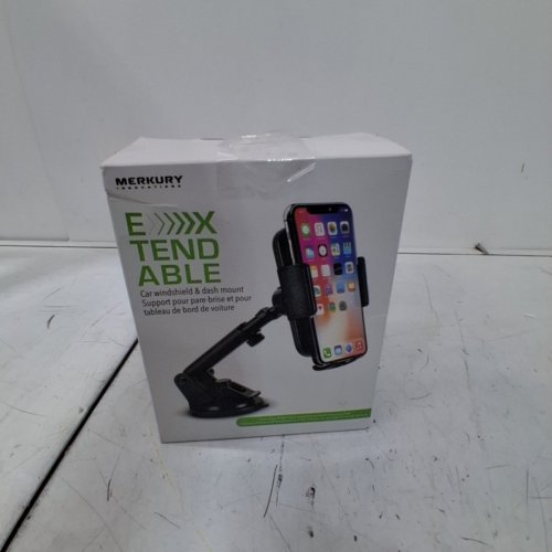 MERKURY INNOVATIONS EXTENDABLE PHONE DASHBOARD MOUNT - EXTENDS TO 3.5" - BLACK image 3