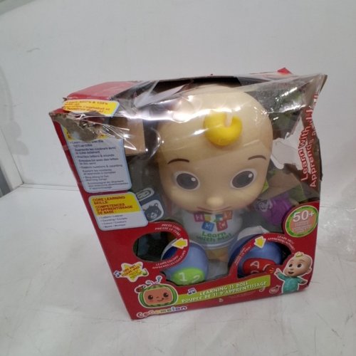 JUST PLAY COCOMELON INTERACTIVE LEARNING JJ DOLL WITH LIGHTS, SOUNDS, AND MUSIC, LETTER/NUMBER/COLOR RECOGNITION, 10.5". image 2
