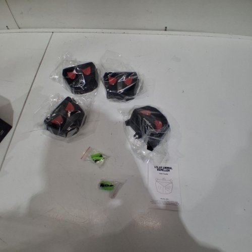 4PK SOLAR ANIMAL REPELLER - BLACK (MODEL: 209) image 3