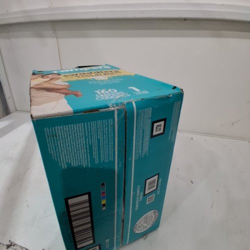160PK PAMPERS SWADDLERS BEST DRYNESS DISPOSABLE DIAPERS - SIZE 1 (8-14LB) image 3