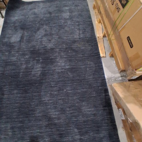 FEIZY LUNA HAND-WOVEN WOOL RUG - 5FT X 8FT - BLACK (MODEL : 8049F) image 4