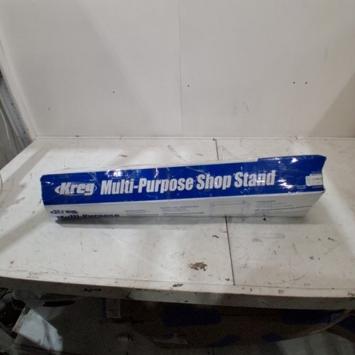 KREG MULTI-PURPOSE SHOP STAND - 31" - 39" - 400 LBS MAX/CAP - BLUE (ITEM: KRS1035) image 8