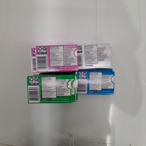 20PK EXCEL SUGAR FREE GUM VARIETY PACK- PINK/GREEN/SLIVER/BLUE- (MODEL:10288024) image 2