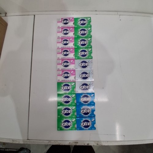 20PK EXCEL SUGAR FREE GUM VARIETY PACK- PINK/GREEN/SLIVER/BLUE- (MODEL:10288024) image 3