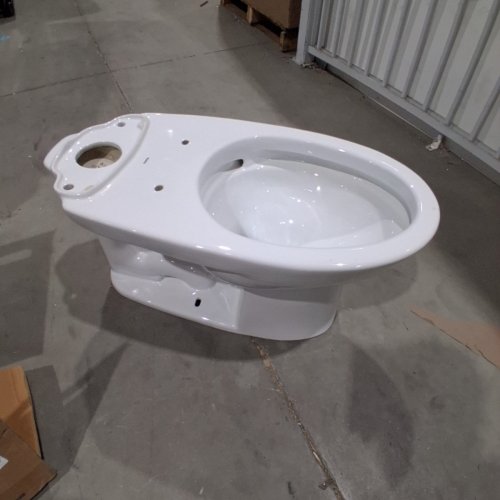 TOTO DRAKE ELONGATED TORNADO FLUSH TOILET BOWL WITH CEFIONTECT - 12" ROUGH-IN - WHITE - (MODEL: C776CEG#01) image 2