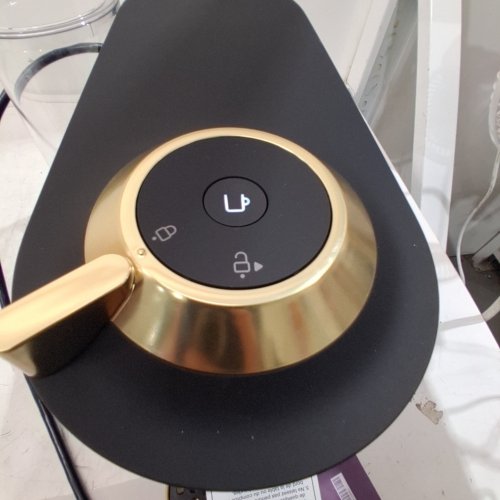 NESPRESSO VERTUO POP+ DELUXE COFFEE AND ESPRESSO MACHINE WITH SAMPLE PACKS - MATTE BLACK/GOLD (MODEL: ‎BNV125MTB1BUC1) image 2