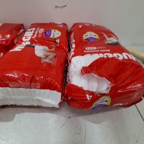 144PK HUGGIES LITTLE MOVERS - SIZE 4 - MICKEY MOUSE image 3