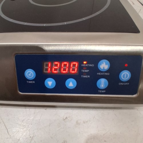EURODIB CI1800 INDUCTION COOKER COOKTOP - 1800W 120V - SILVER (MODEL: CI1800) image 2