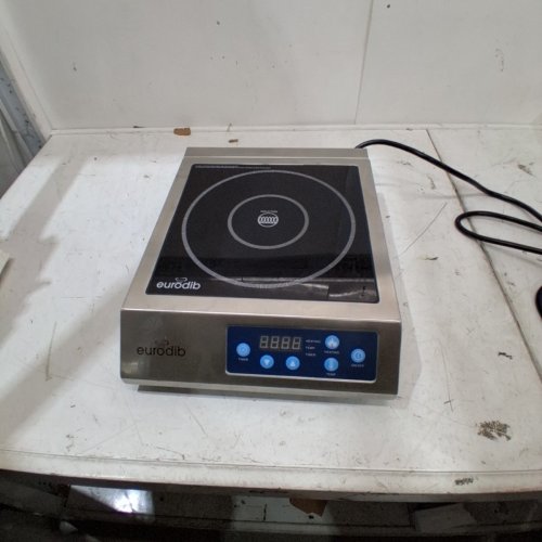 EURODIB CI1800 INDUCTION COOKER COOKTOP - 1800W 120V - SILVER (MODEL: CI1800) image 3