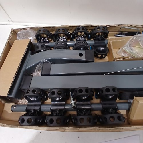 GOEHNERS HITCH-MOUNT BIKE RACK - BLACK (ITEM: HY-401B) image 4