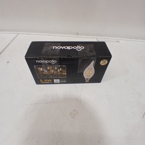12PK NOVAPOLLO LED CANDLE BULBS - 5.5W 120 V E12 (MODEL: CA11-5.5-**/B1C8/5*2D) image 4