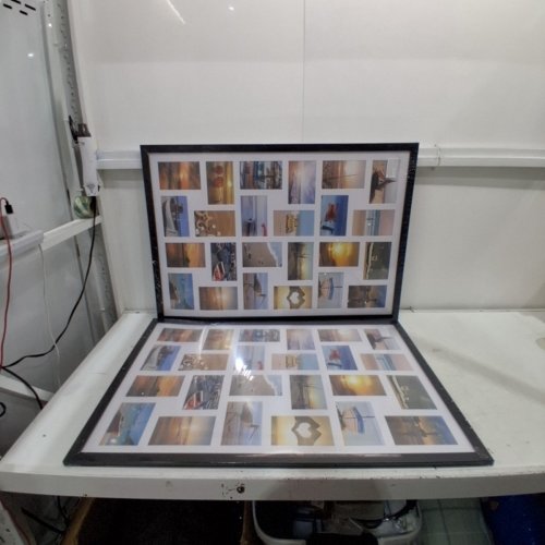 2PK PHOTO COLLAGE FRAME - 35" X 24" - BLACK image 2