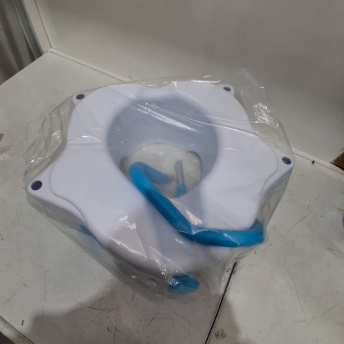 AQUASENSE RAISED TOILET SEAT - 15" X 15" X 4.02" - WHITE (MODEL: 770-610) image 2