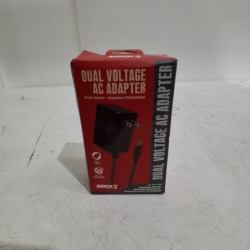 DUAL VOLTAGE AC ADAPTER FOR NINTENDO SWITCH CONSOLE AND LITE (MODEL: MO7318) image 2
