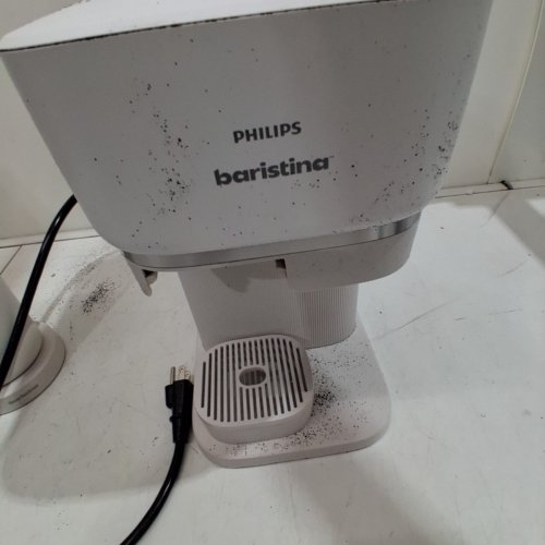 PHILIPS BARISTINA AUTOMATIC ESPRESSO MACHINE AND MILK FROTHER BUNDLE - WHITE (MODEL: BAR303/00 / BAR311/00) image 5