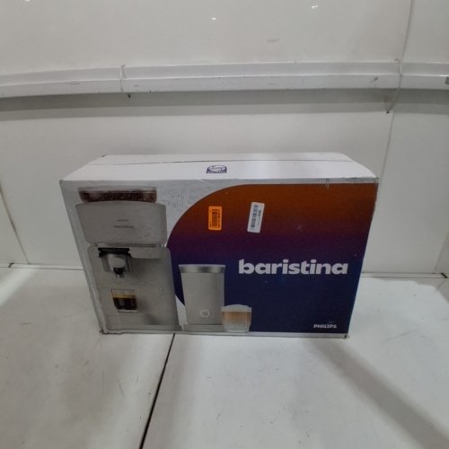 PHILIPS BARISTINA AUTOMATIC ESPRESSO MACHINE AND MILK FROTHER BUNDLE - WHITE (MODEL: BAR303/00 / BAR311/00) image 7