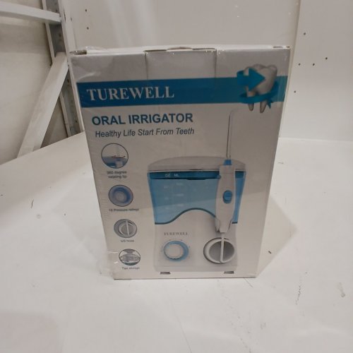 TUREWELL WATER FLOSSER, DENTAL ORAL IRRIGATOR WITH 10 ADJUSTABLE PRESSURE SETTINGS, 8 TIPS (MODEL: FC162) image 3