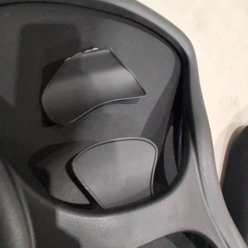 FOKESUN ERGONOMIC BREATHABLE MESH COMPUTER CHAIR - 300 LBS MAX - BLACK - (MODEL: FS-617HB-B) image 4